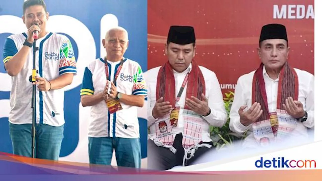 Daftar Harta Kekayaan Bobby-Surya dan Edy-Hasan yang Bersaing di Pilgub Sumut