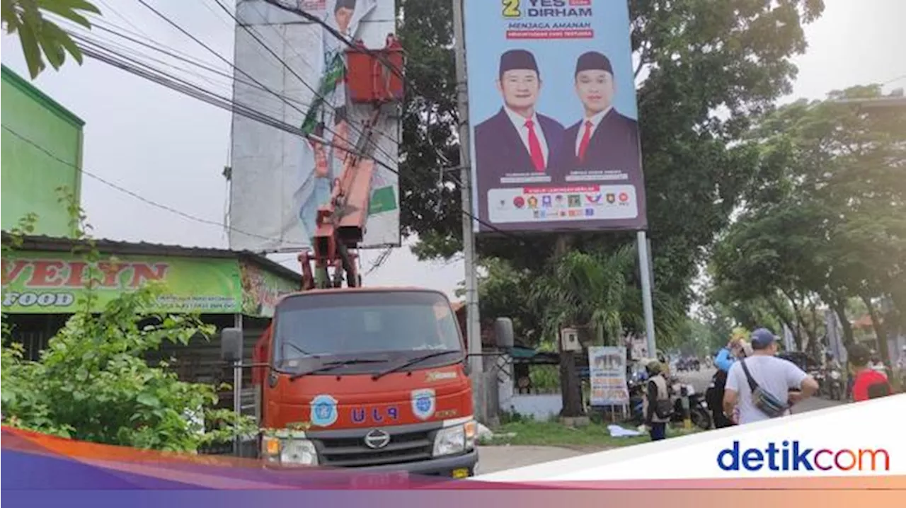 Hari Tenang, 13 Ribu Lebih APK di Lamongan Ditertibkan Bawaslu Lamongan