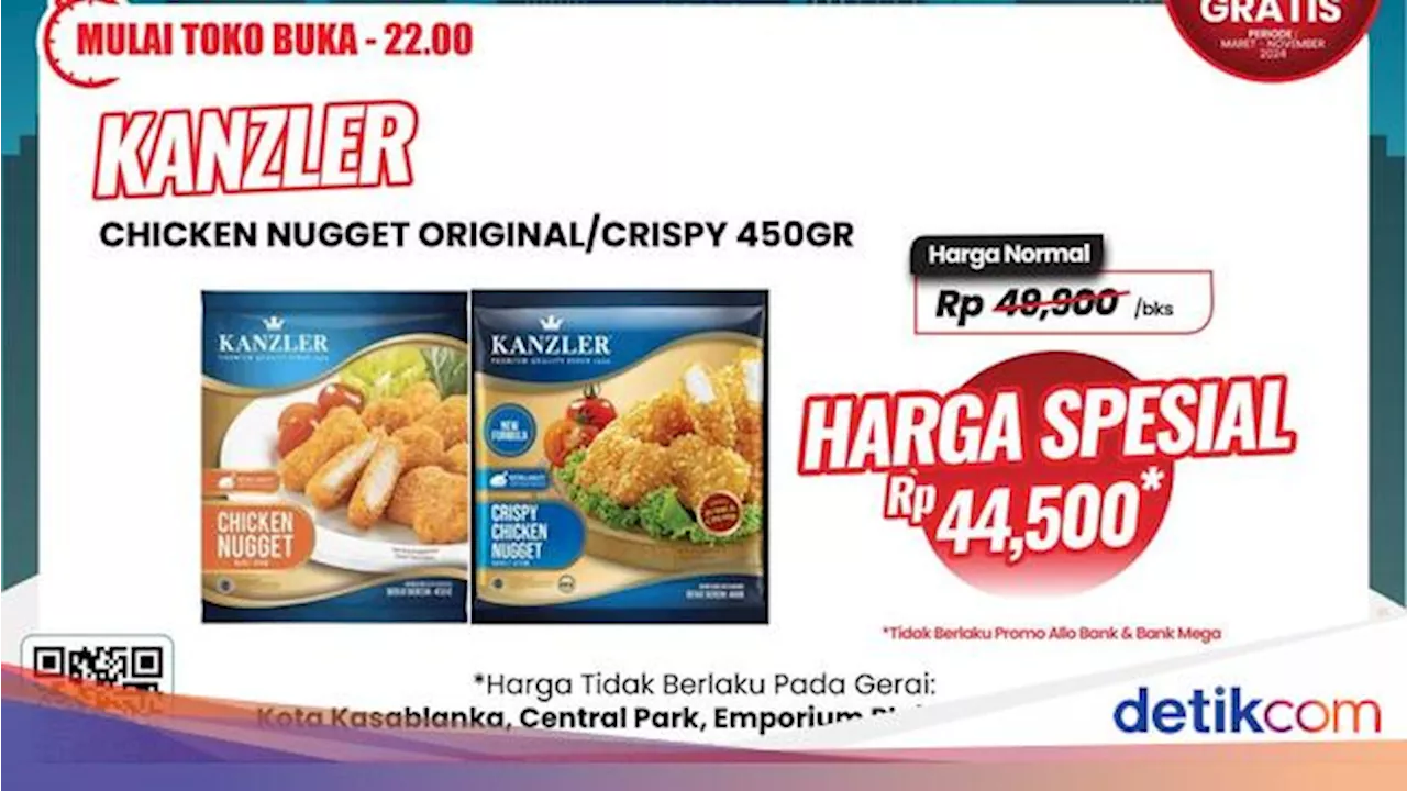 Murah Banget! Beli Nugget di Transmart Full Day Sale Dapat Diskon Jadi Segini