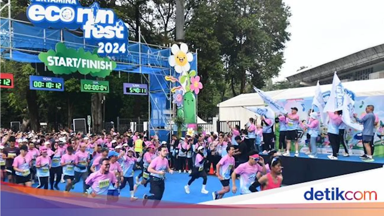 Diserbu Peserta, Pertamina Eco RunFest 2024 Diikuti 12.300 Pelari