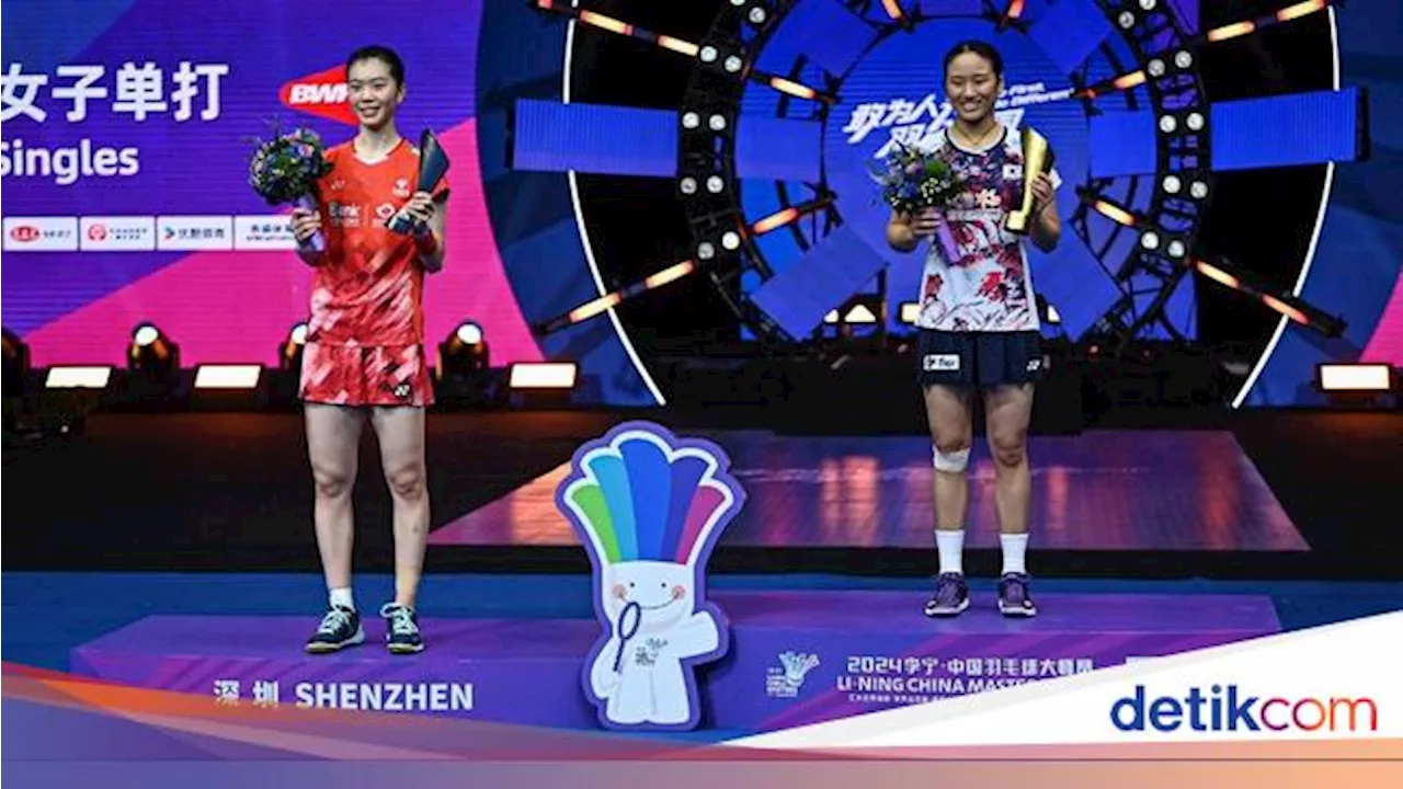 Hasil China Masters 2024: Tuan Rumah dan Korea Berbagi 4 Gelar