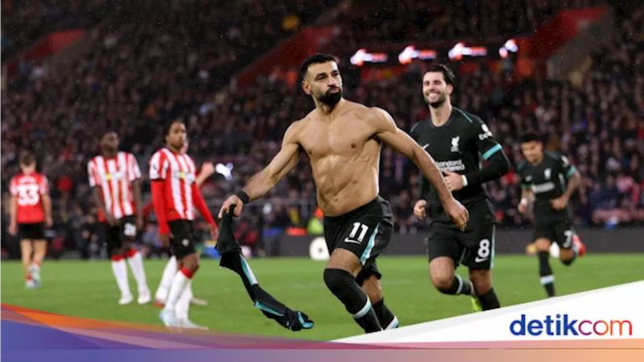 Southampton Vs Liverpool: Comeback! Brace Salah Bawa Si Merah Menang 3-2