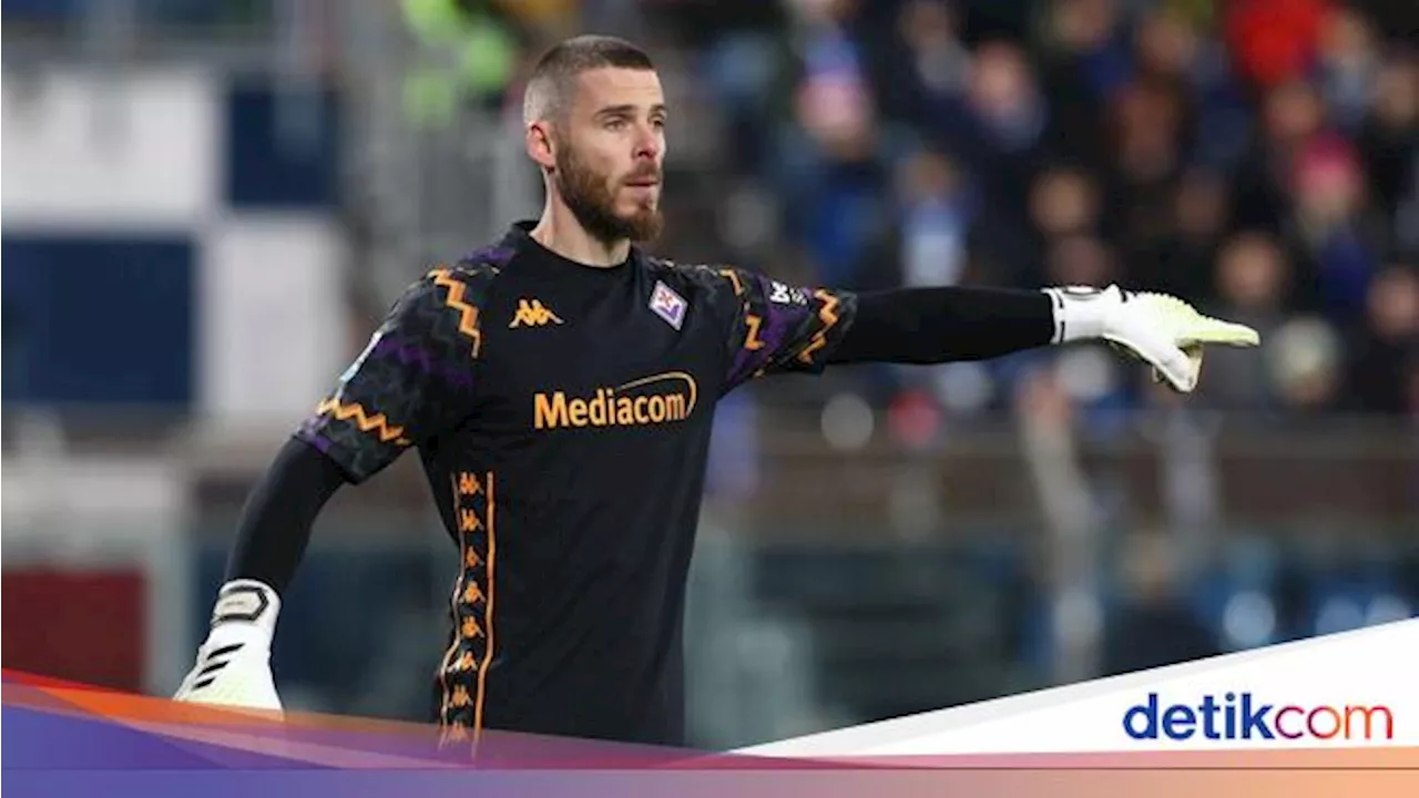 Triple Save De Gea Bantu Fiorentina Kalahkan Como 2-0