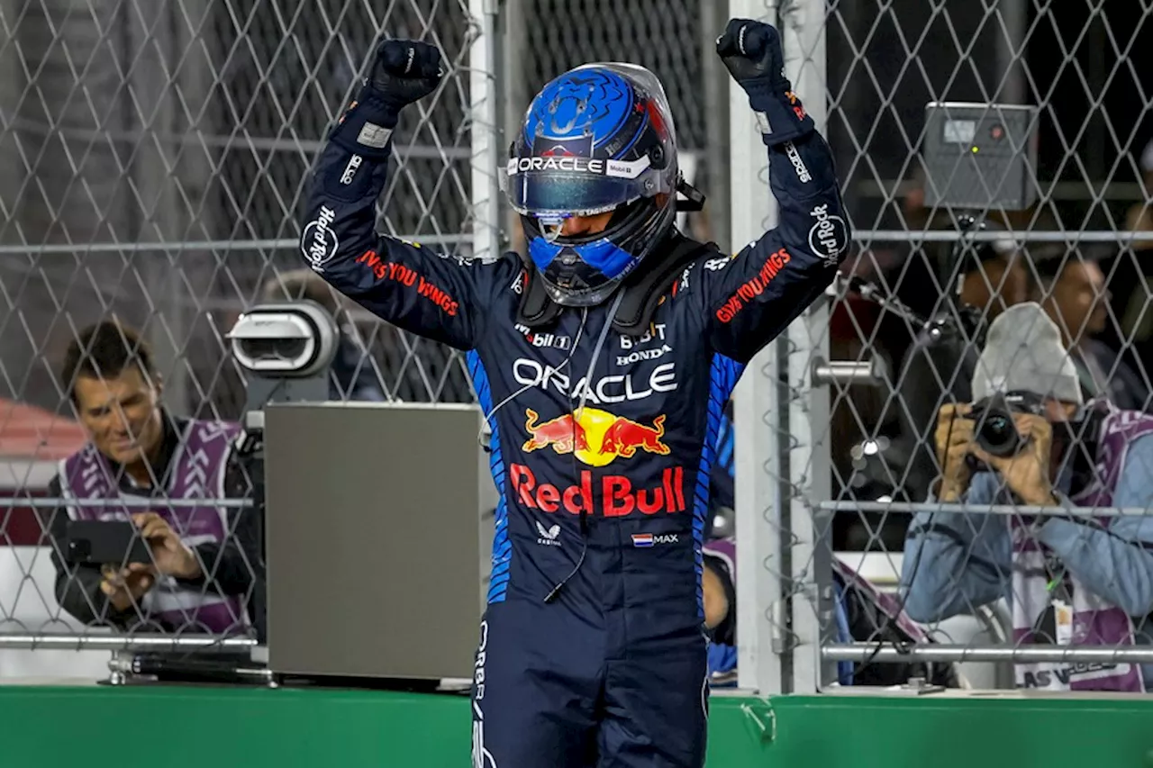 Verstappen tetracampeón del mundo en Las Vegas, triunfa Russell