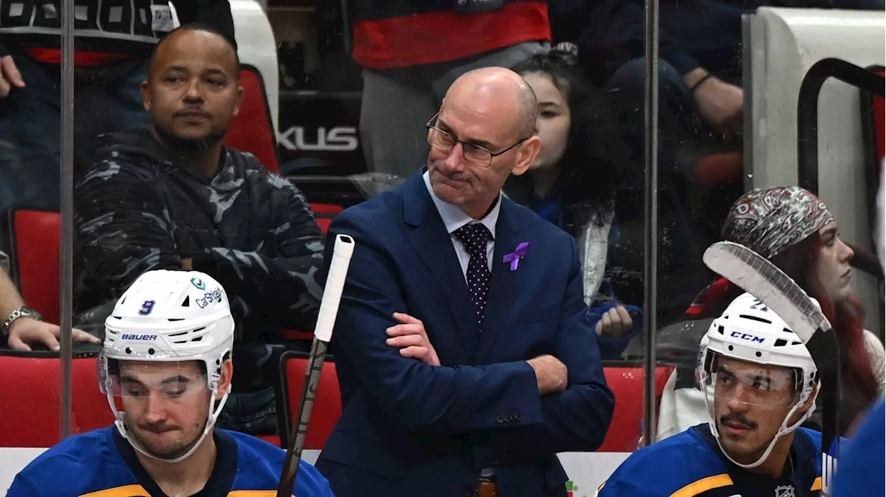 Blues fire Drew Bannister, hire Jim Montgomery as coach