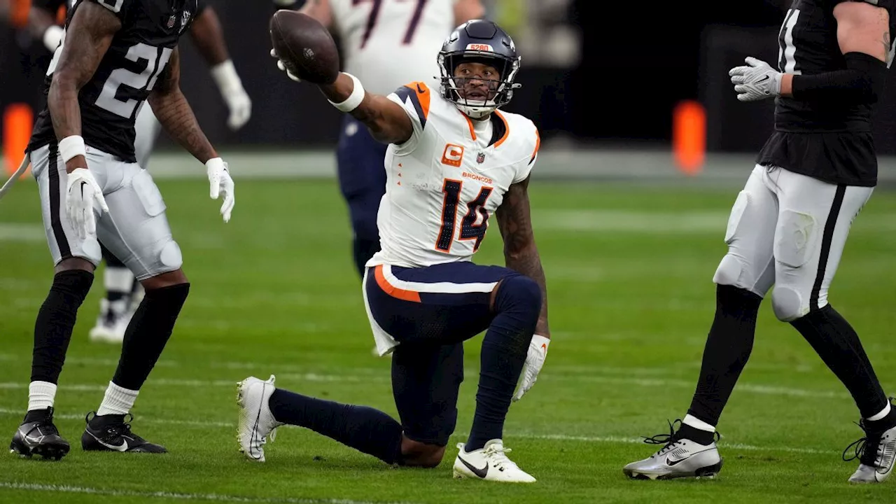 Courtland Sutton's leaping TD catch gives Broncos lead