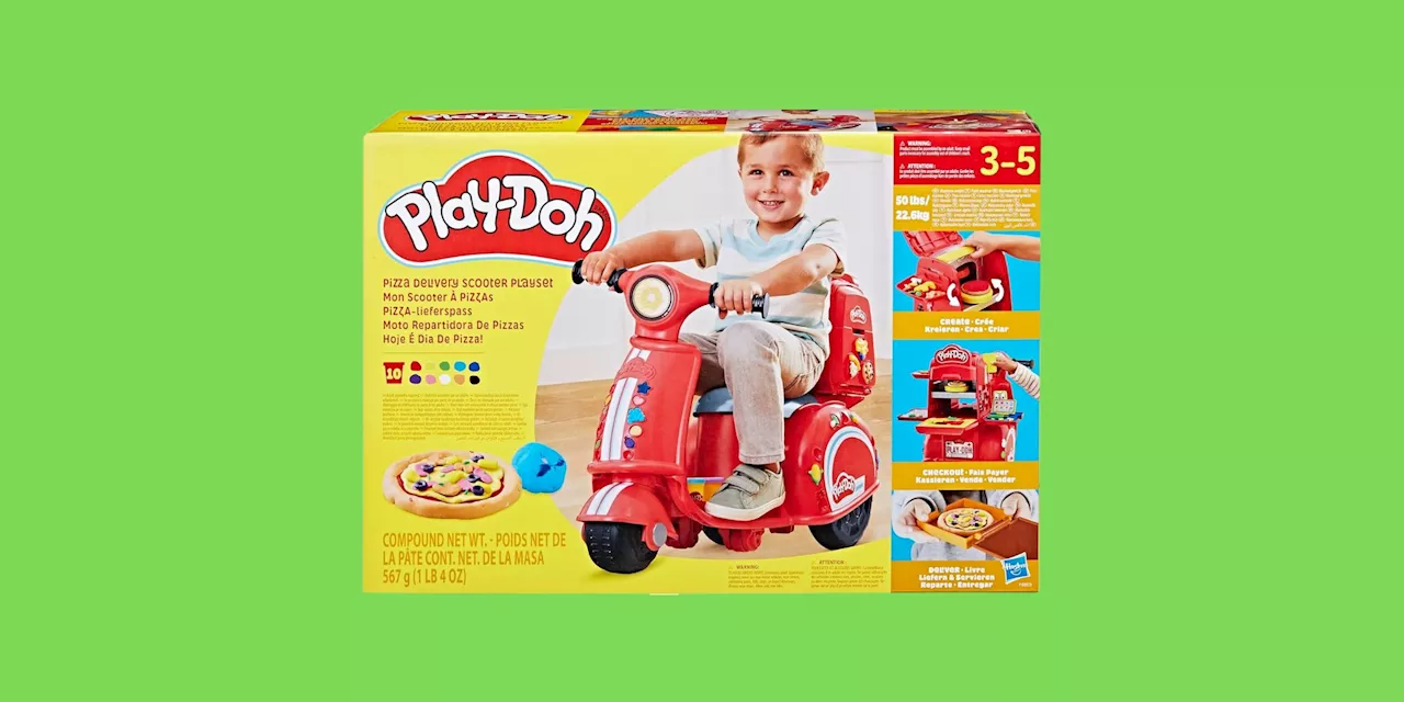 Jouet Play-Doh pour Noël : Mon Scooter à Pizzas en promotion de 20 euros sur Amazon