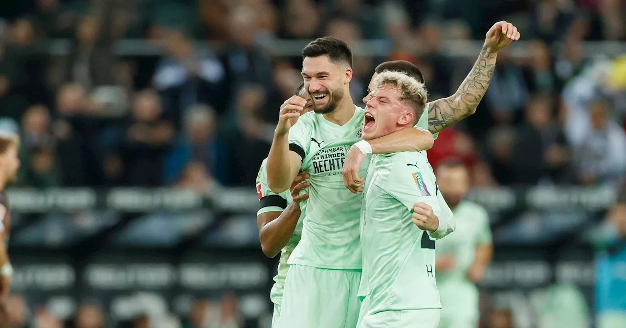 Borussia Mönchengladbach fährt Heimsieg gegen FC St. Pauli ein - Tim Kleindienst trifft schon wieder