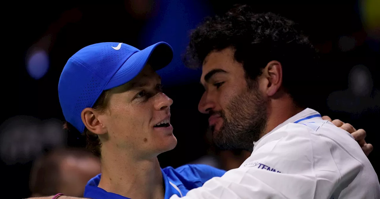 Janni Sinner: 'Vincere con Matteo è ancora più bello'. Matteo Berrettini: 'Devo tanto a Jannik'