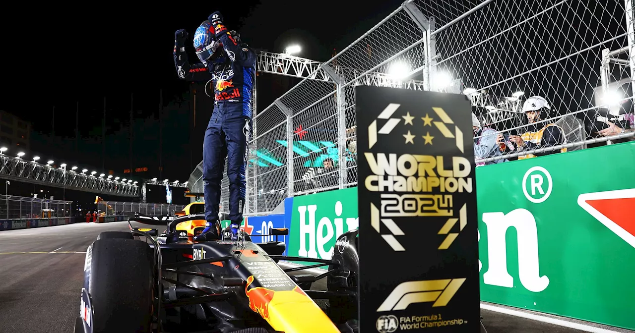 Russell vince a Las Vegas davanti a Hamilton, Verstappen è campione del mondo! Ferrari sul podio con Sainz