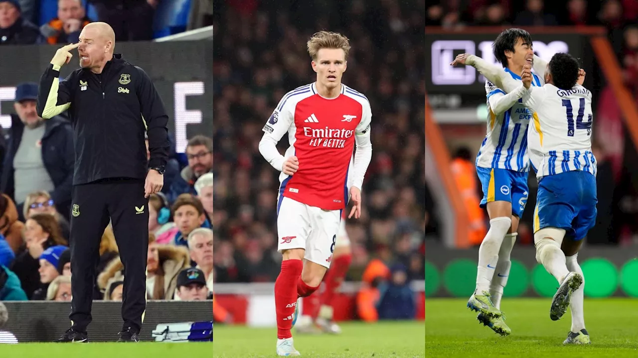 F365’s 3pm Blackout: No Arsenal substitute for Odegaard as Dyche on borrowed time