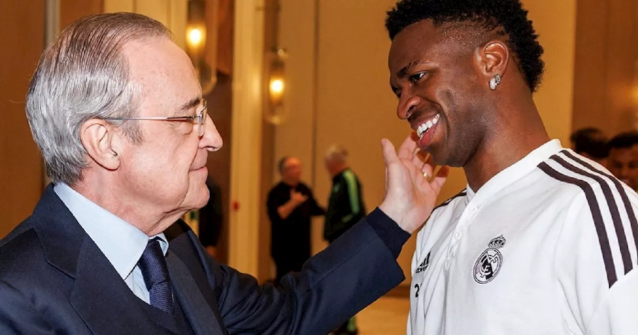 ‘Vinícius no ganó el Balón de Oro por periodistas que NADIE conoce’: Florentino Pérez salió en defensa del Real Madrid