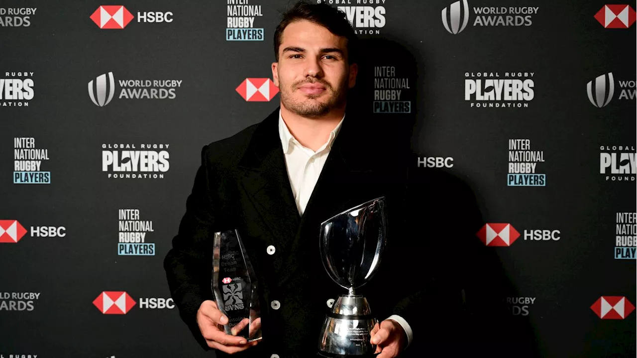 Rugby : Antoine Dupont élu meilleur joueur de l'année en rugby à 7