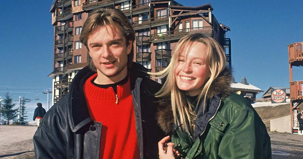 Estelle Lefébure et David Hallyday toujours unis par des liens très forts : “Fière de toi”