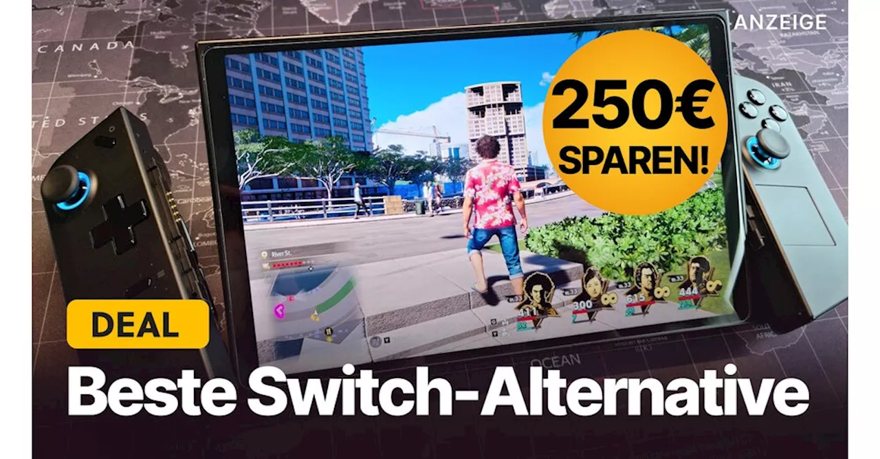 Die beste Switch-Alternative im Black-Friday-Angebot: Gaming-Handheld mit 144Hz jetzt 250€ günstiger sichern!