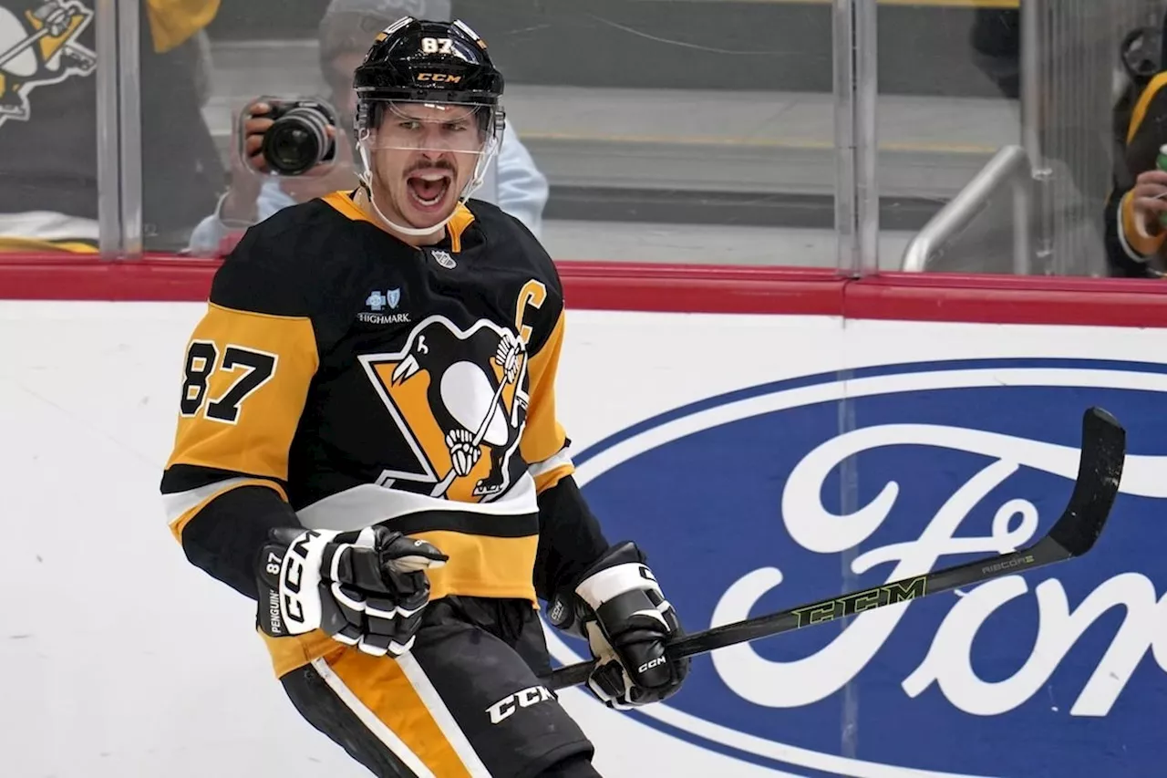 Sidney Crosby scores 600th career NHL goal, but Penguins fall to Utah 6-1