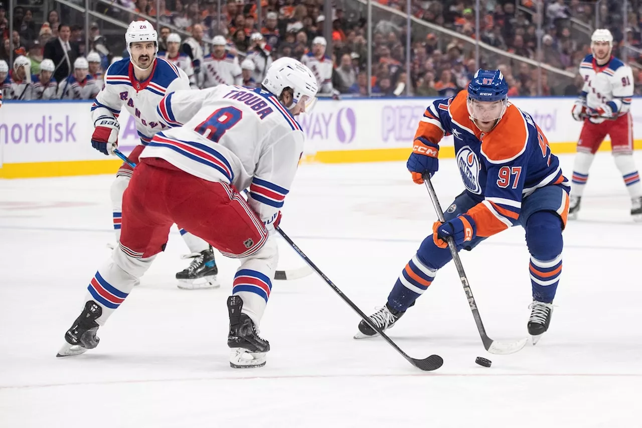 Draisaitl, Bouchard Power Oilers Past Rangers in Second Straight Win