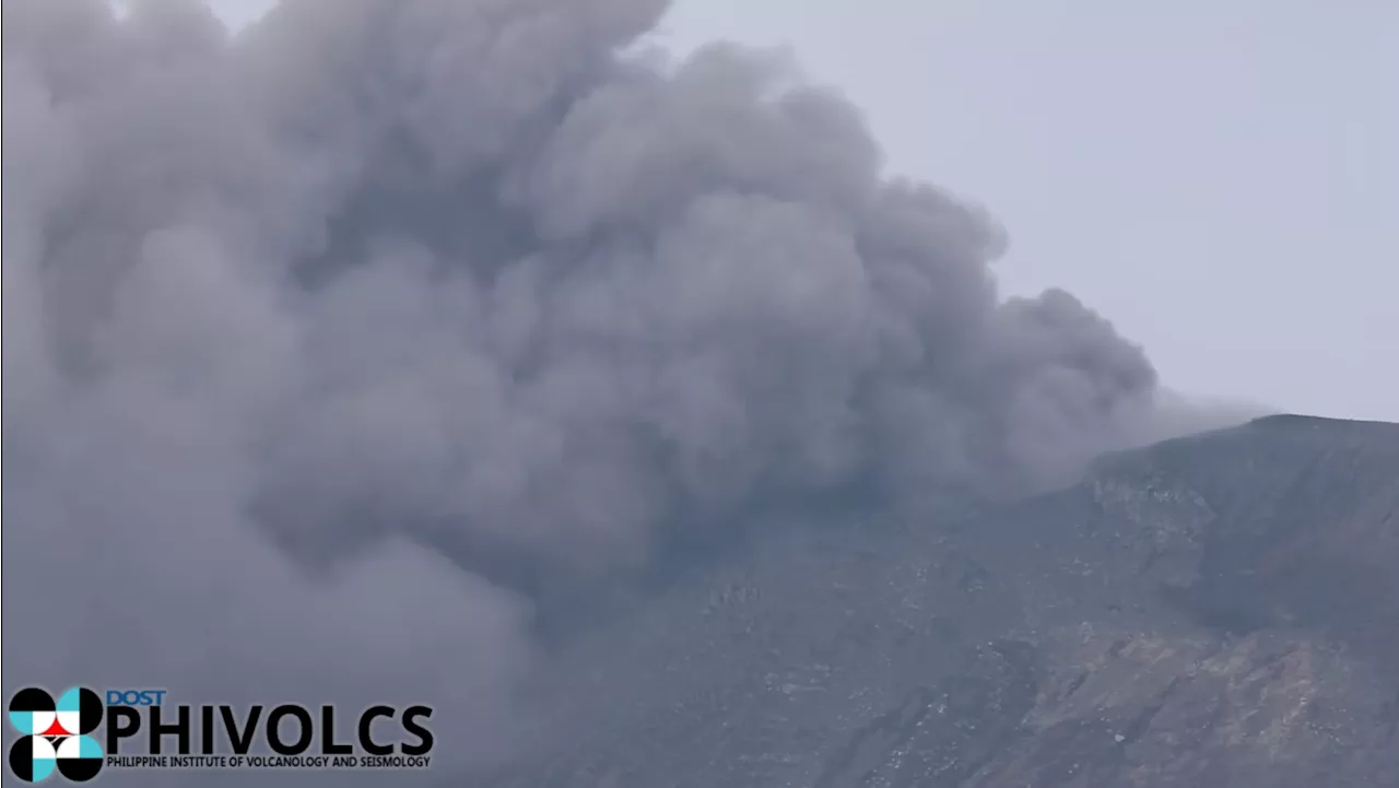 PHIVOLCS: Kanlaon Volcano releases over 7K tonnes of sulfur dioxide