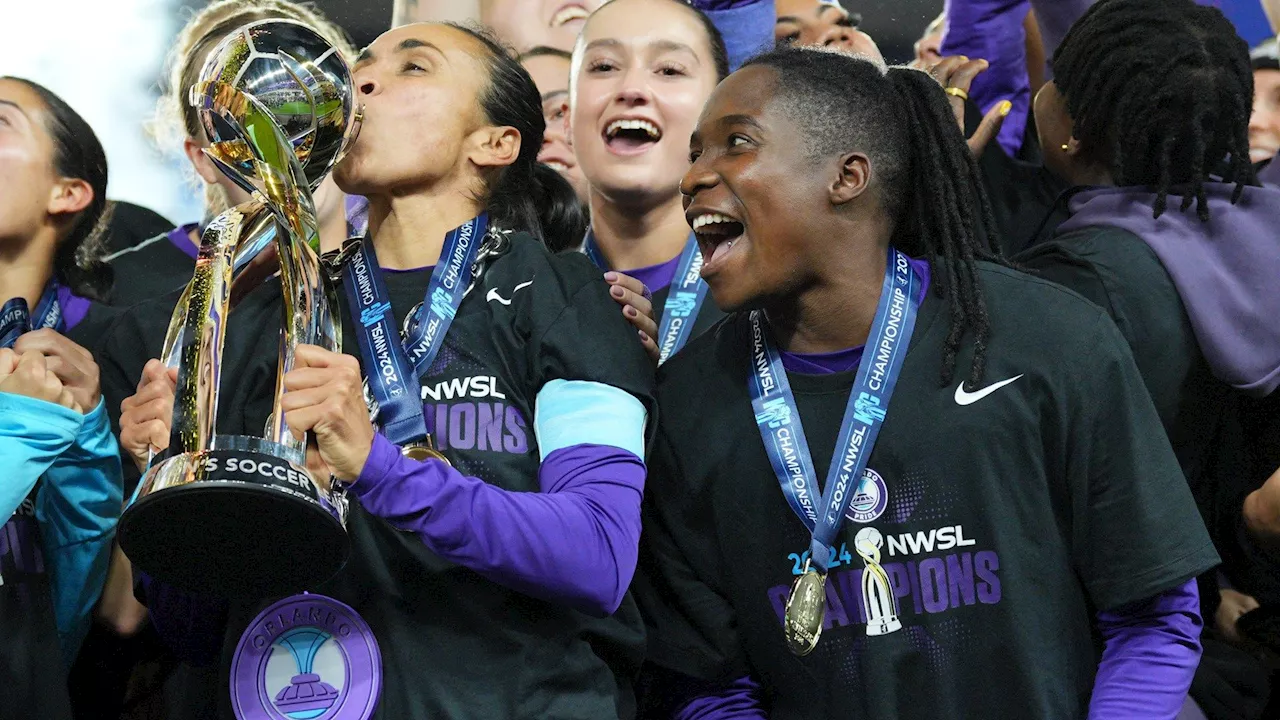 Barbra Banda's dream was to play with Marta - and now they are Orlando Pride teammates, sisters, and NWSL Champions