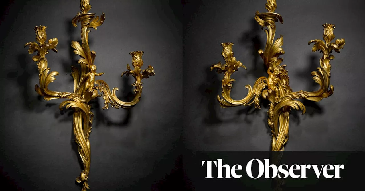 140-Year-Old Wall Lights From Louis XV's Mistress' Home To Go on Sale