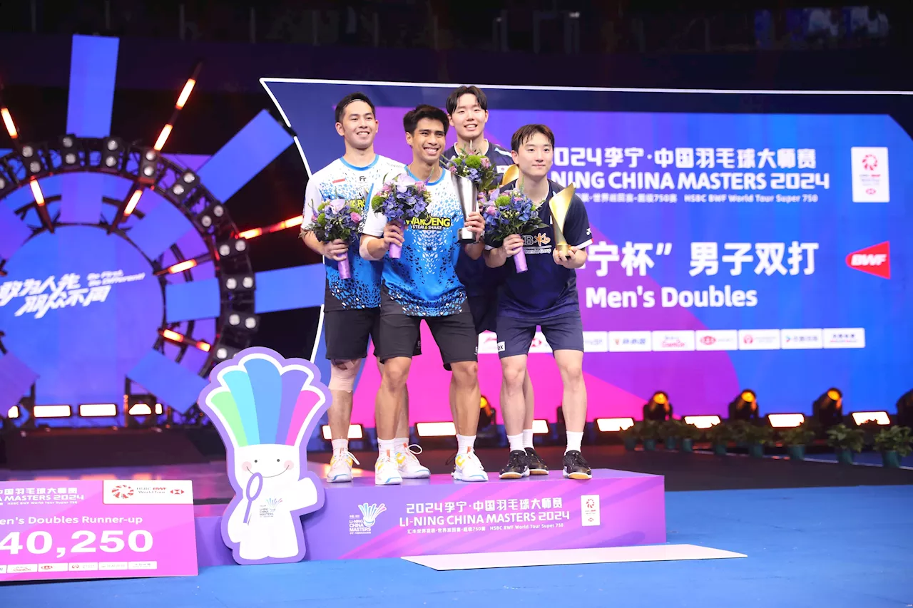 Sabar/Reza China Masters Juara Kedua