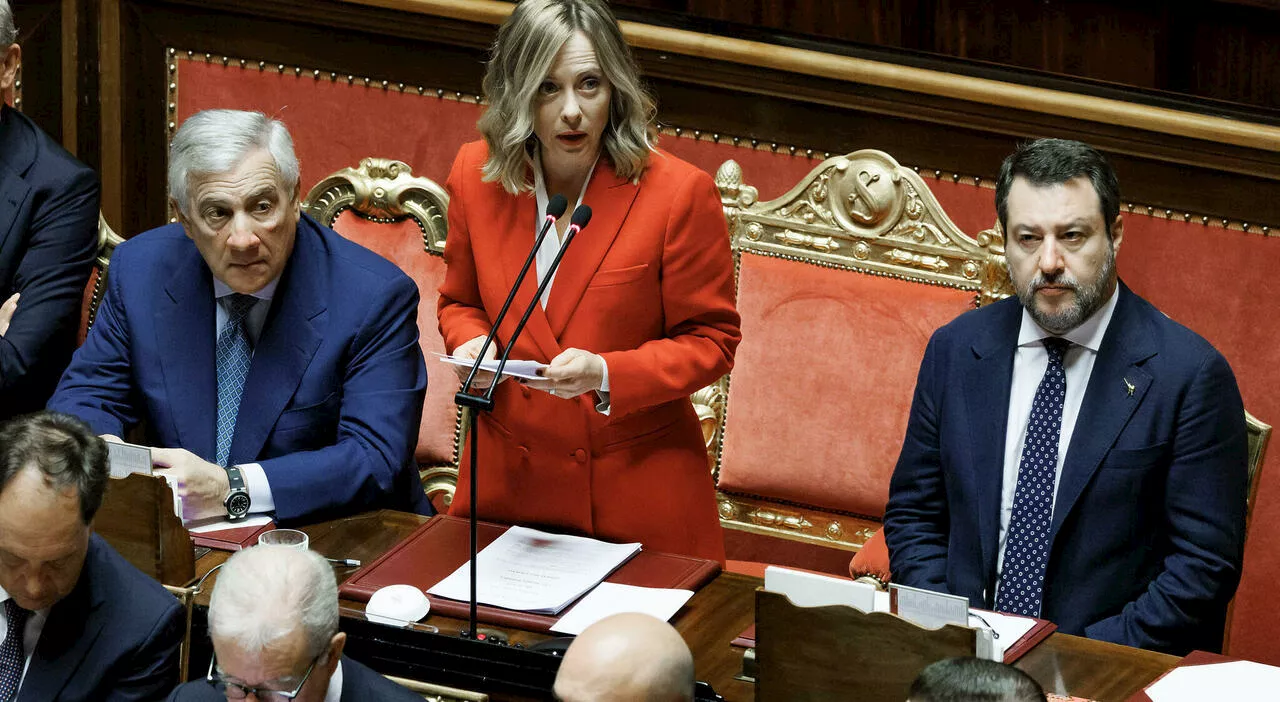 Meloni, Salvini e Tajani riuniti all'Eur per un vertice di maggioranza