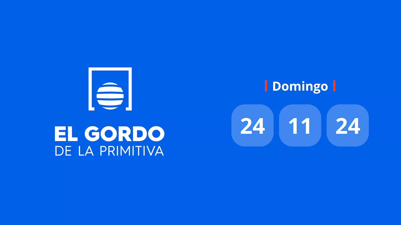 Gordo de la Primitiva del 24 de noviembre de 2024: ¡Sorteo con combinación ganadora!