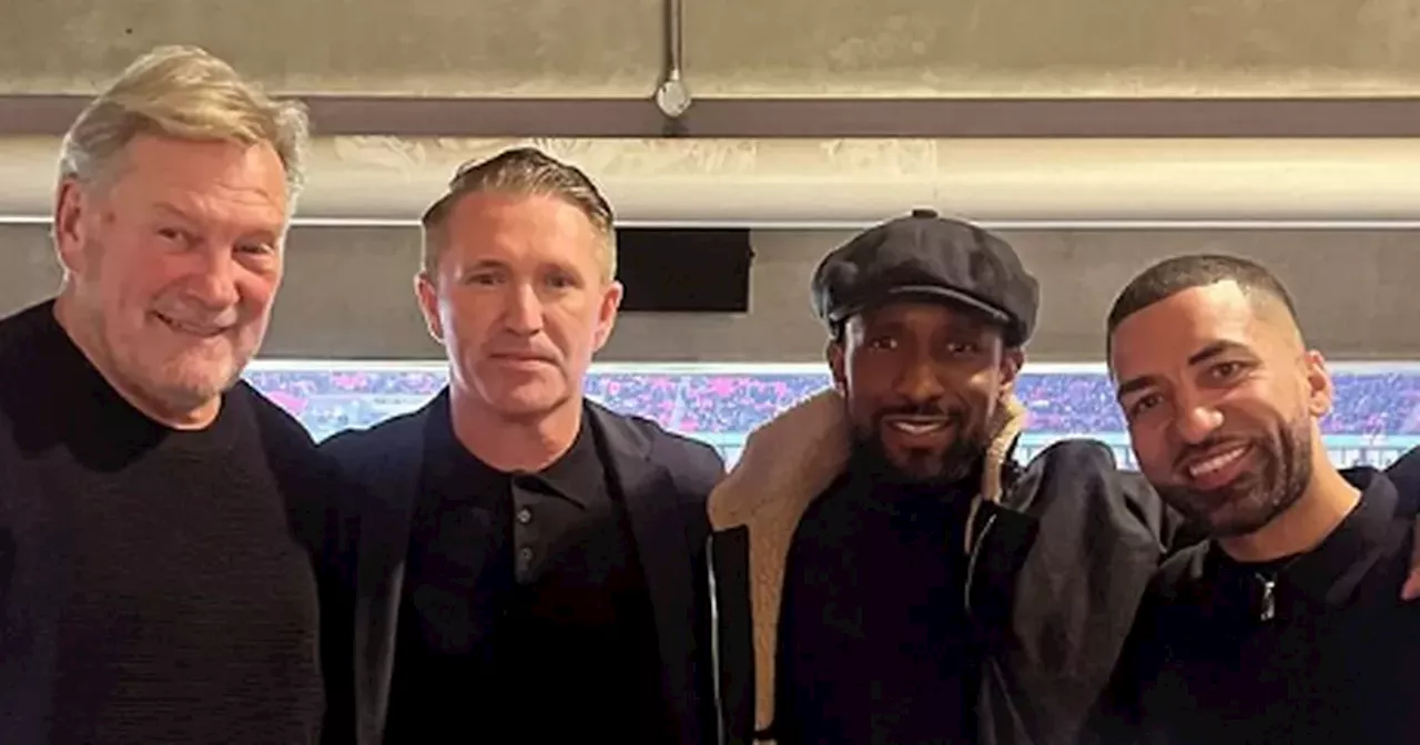 Robbie Keane Reunites With Tottenham Legends Amidst Ireland's England Defeat