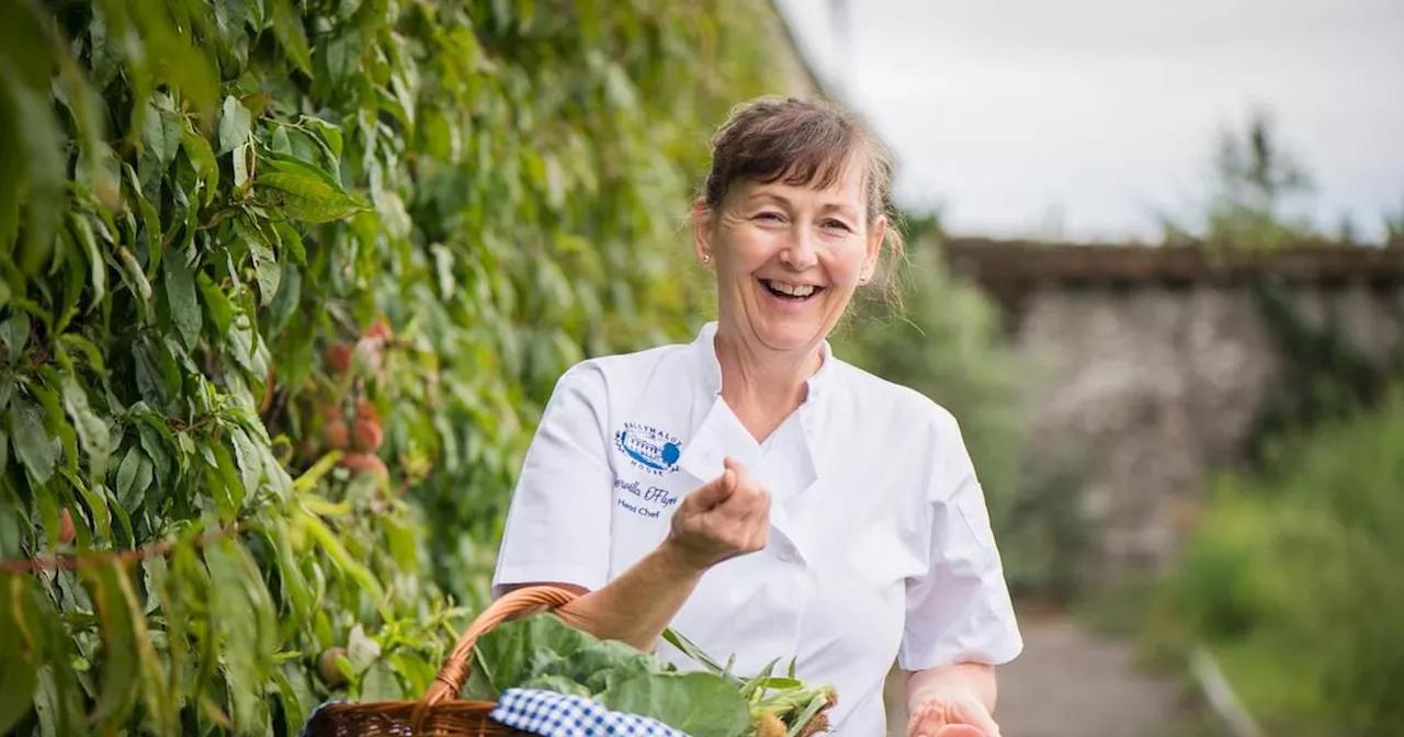 Dervilla O'Flynn recipe: Roast monkfish with Grenoble butter and seasonal greens from Ballymaloe