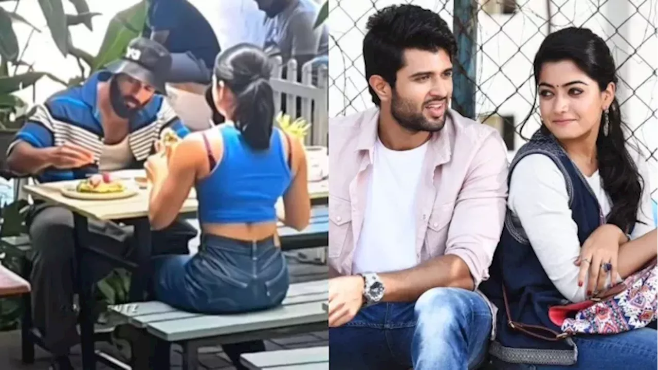 'पष्पा 2' फेम Rashmika Mandanna ने खुद दिया डेटिंग का प्रूफ, Vijay Deverakonda संग लंच पर हुईं स्पॉट