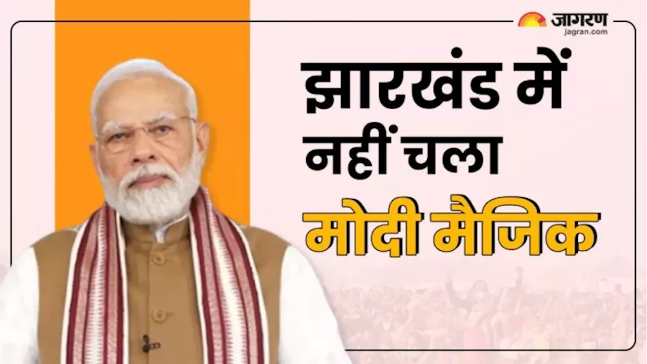 Jharkhand Election Result: जहां दिग्गजों ने की जनसभा वहां भी मिली करारी हार, झारखंड में 'मोदी मैजिक' पर भारी पड़े हेमंत-कल्पना