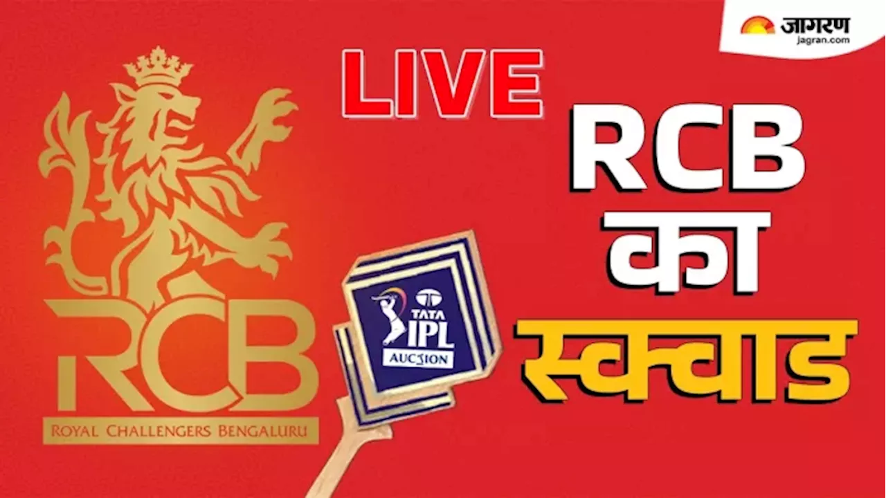 RCB squad for IPL 2025 Live: लियाम लिविंगस्‍टन को आरसीबी ने बनाया करोड़पति, अब ऐसा है RCB का स्‍क्‍वाड