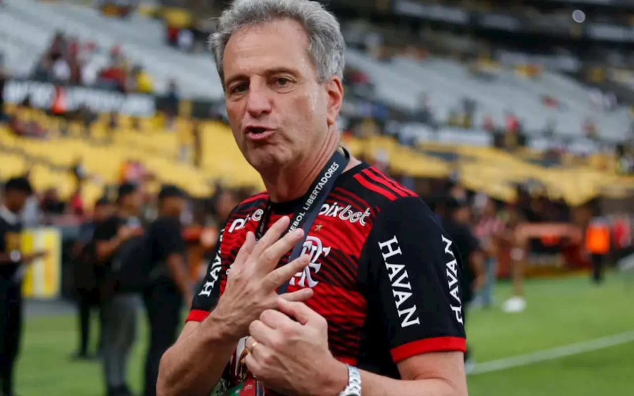 Presidente do Flamengo sonha com contratação de atacante do São Paulo