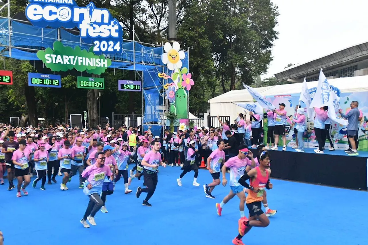 Diikuti 12.300 Pelari, Pertamina Eco RunFest 2024 Sukses Digelar