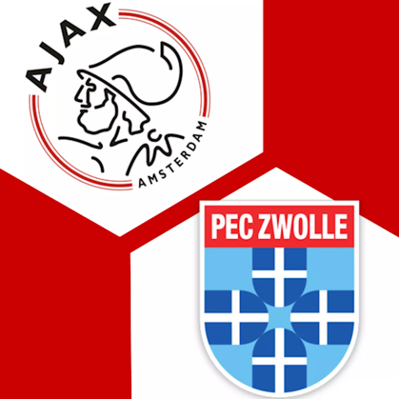 Ajax Amsterdam - PEC Zwolle : | 13. Spieltag