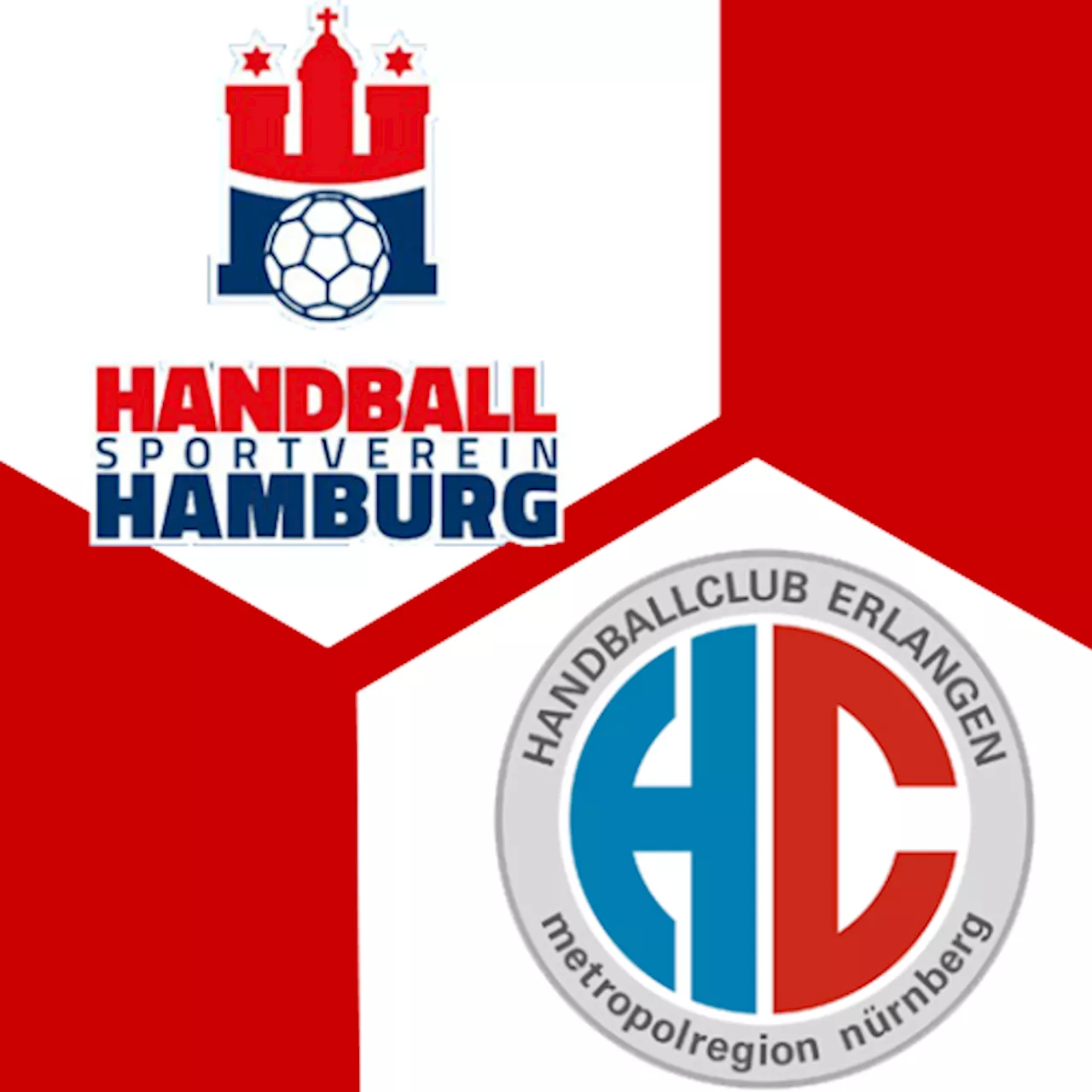 Handball Sport Verein Hamburg - HC Erlangen : | 11. Spieltag