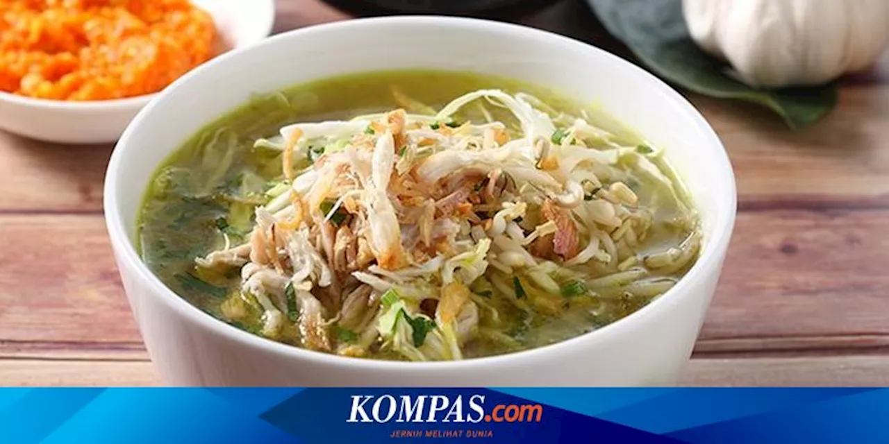 Resep Soto Ayam Kuah Bening Segar dan Mudah Dibuat