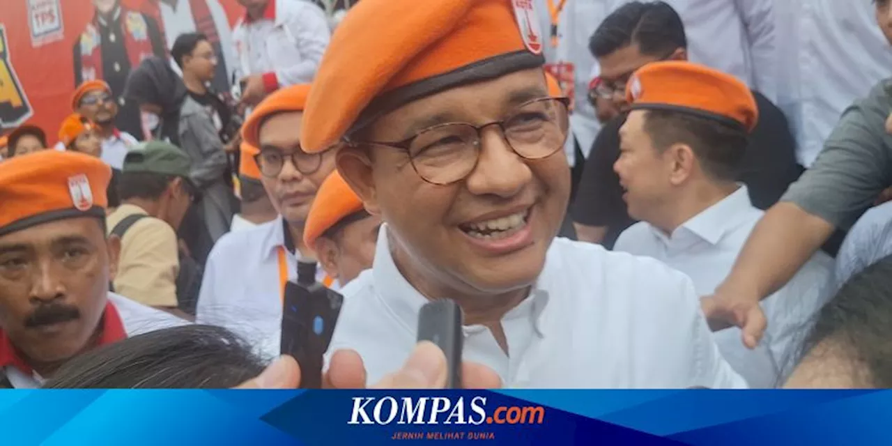 Tak Hadiri Kampanye Akbar, Anies Tetap Dukung Pramono-Rano di Pilkada Jakarta 2024