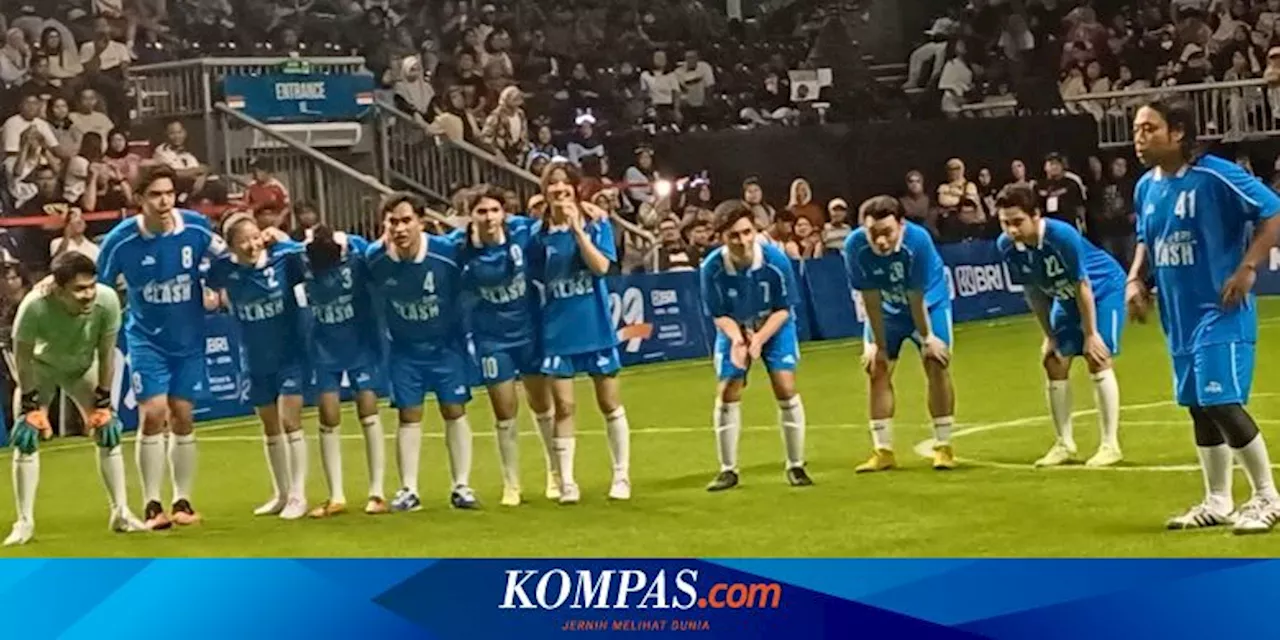 Tim El Rumi Menang Adu Penalti Lawan Tim Thariq Halilintar di Pertandingan Mini Soccer