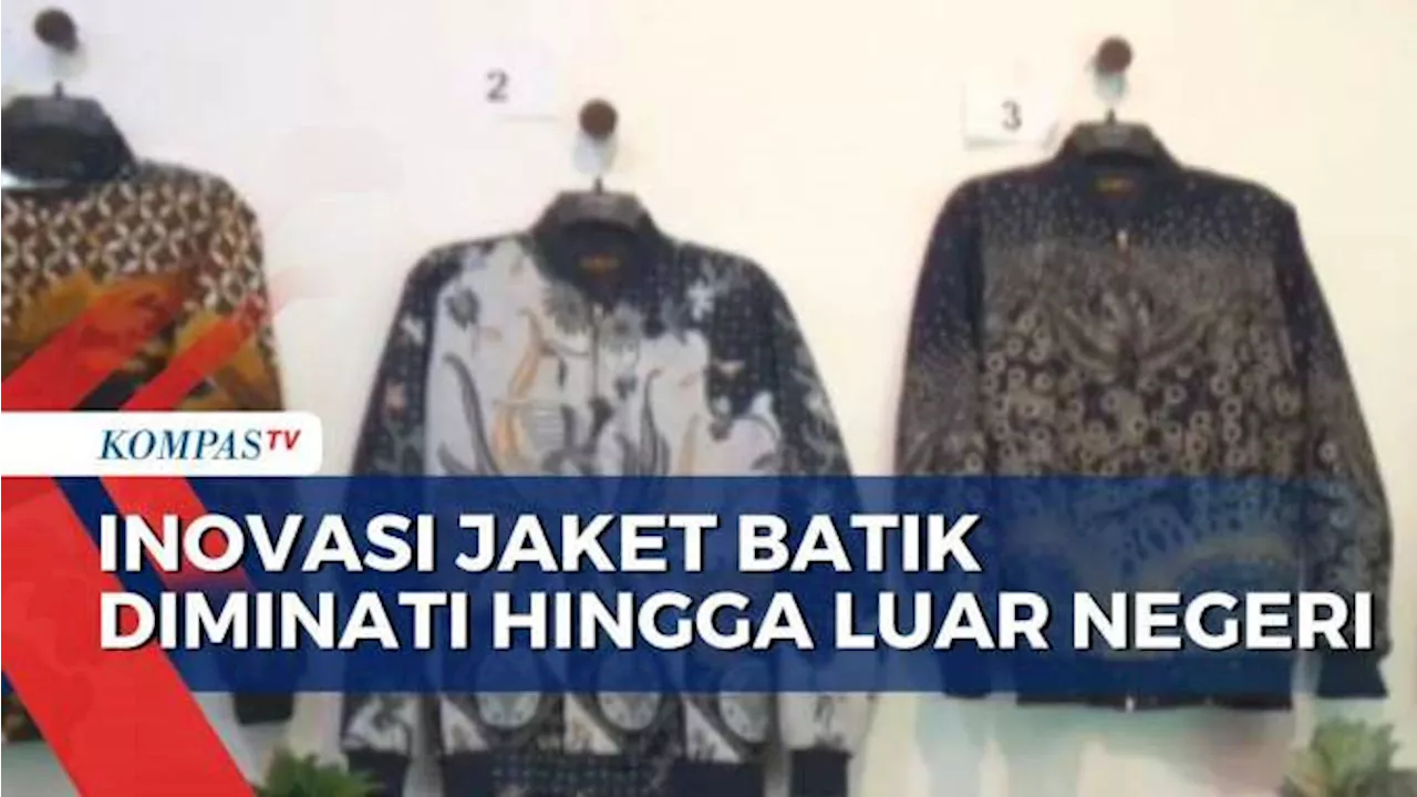 Kreasi Pemuda di Malang Buat Jaket Batik, Laku hingga ke Luar Negeri