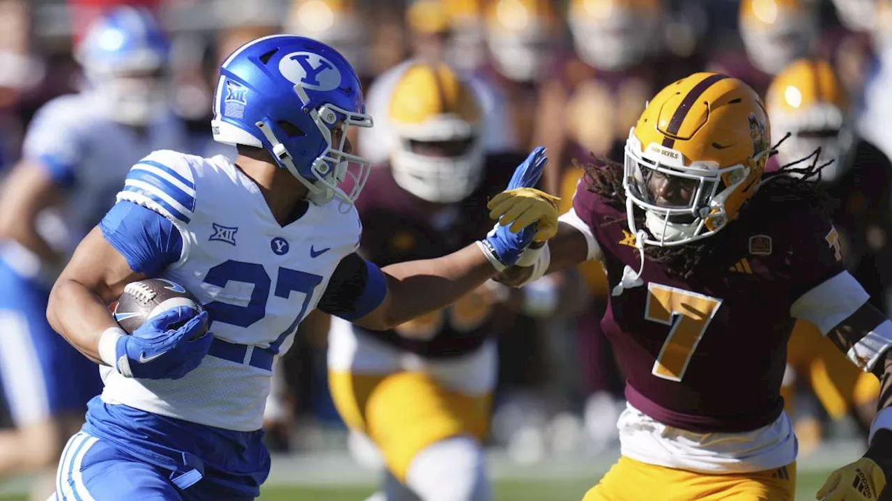 No. 21 Arizona State hands No. 14 BYU 2nd loss in league play