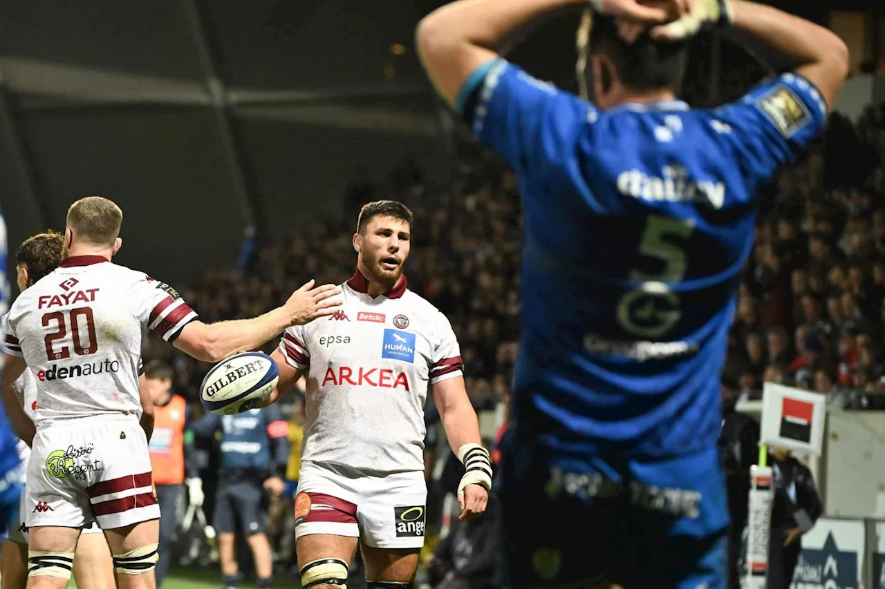 Top 14: Bordeaux auteur d'une incroyable remontada s'impose à Vannes 29-37