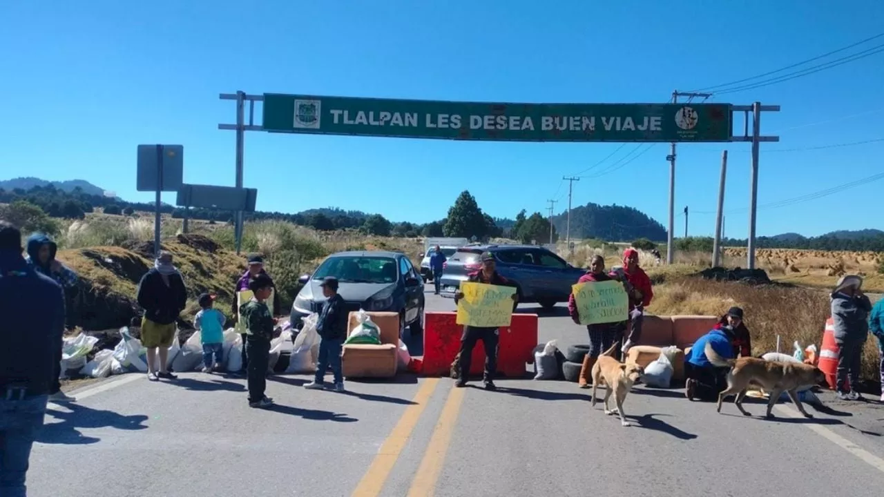 ¿Por qué esta bloqueada la carretera federal México-Cuernavaca?