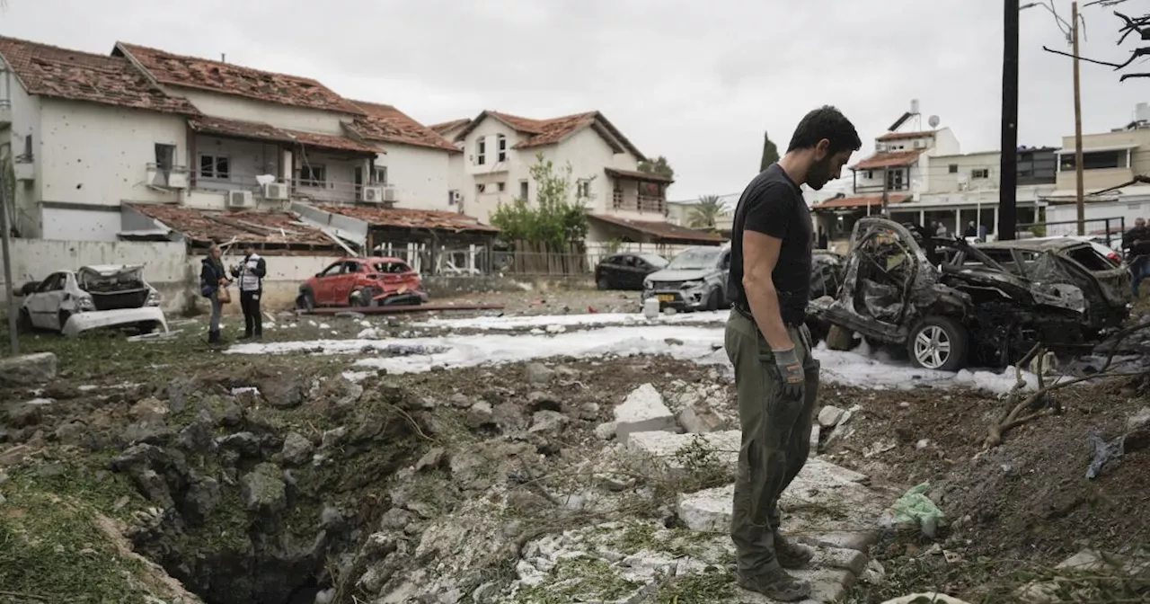 Hezbollah fires over 180 rockets and other projectiles into Israel, wounding at least 7