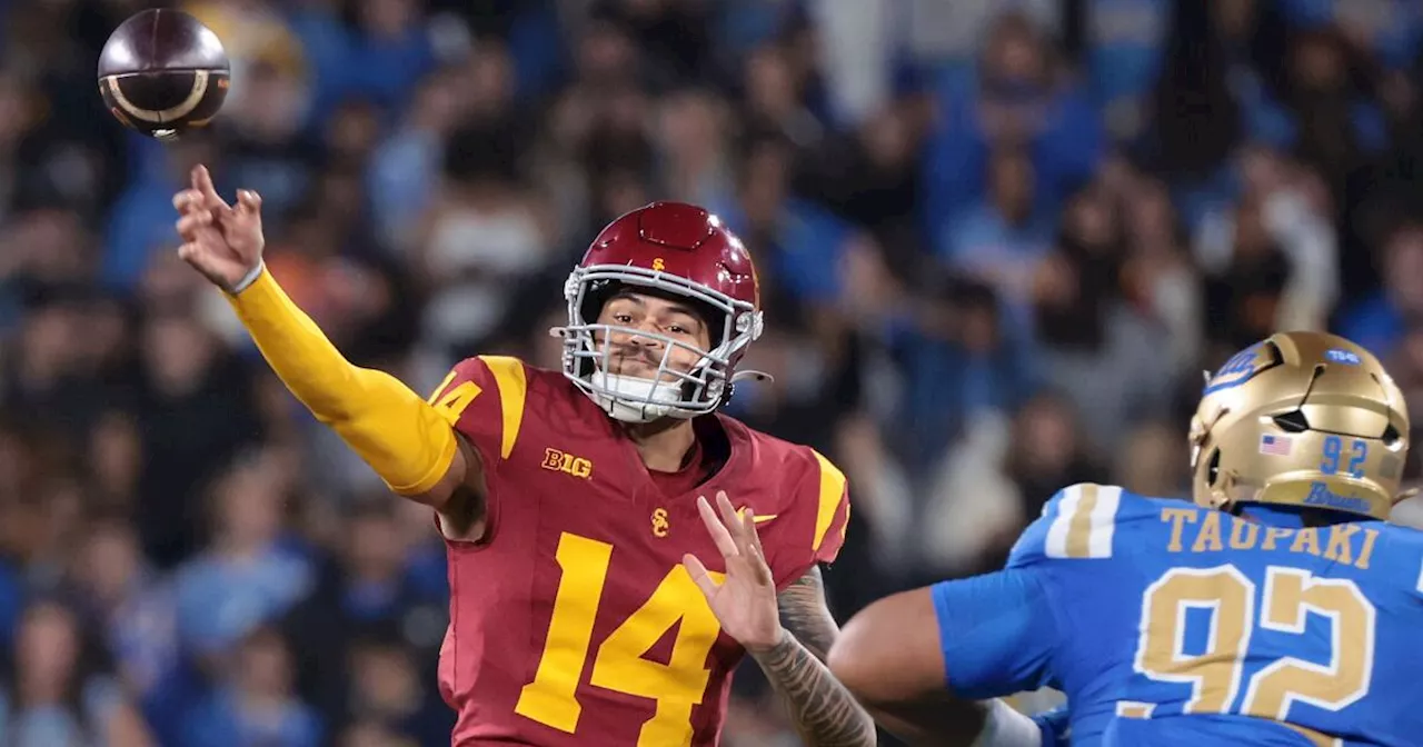 USC overcomes early miscues to defeat rival UCLA and become bowl eligible