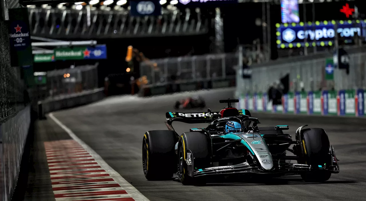 GP di Las Vegas, la diretta: Russell e Hamilton divisi da 8, Verstappen vede il quarto titolo mondiale