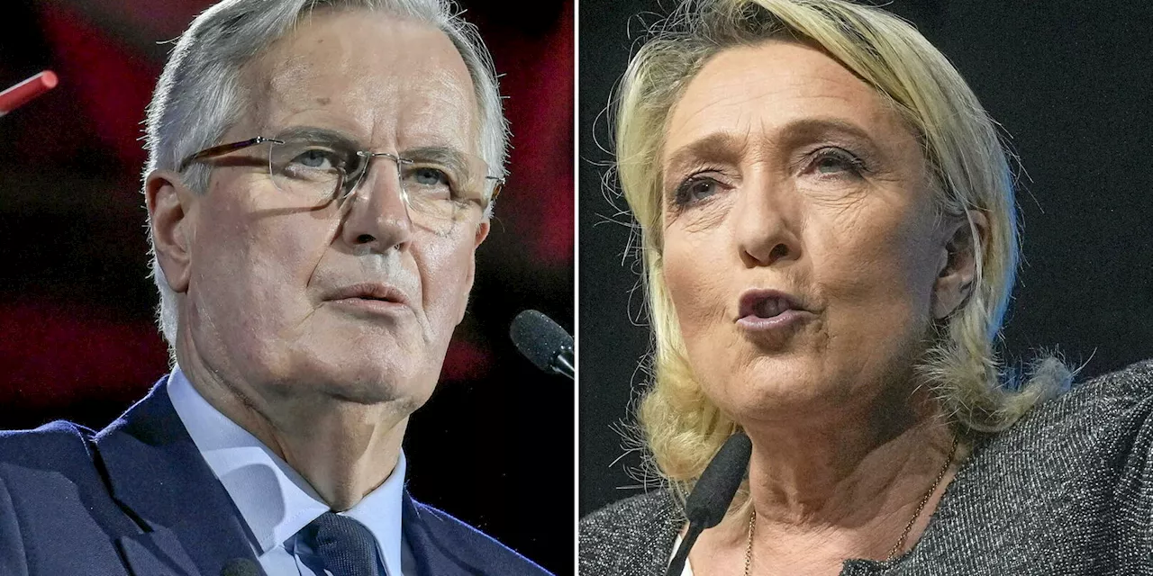 Censure : l’opération séduction de Michel Barnier débute ce lundi avec Marine Le Pen