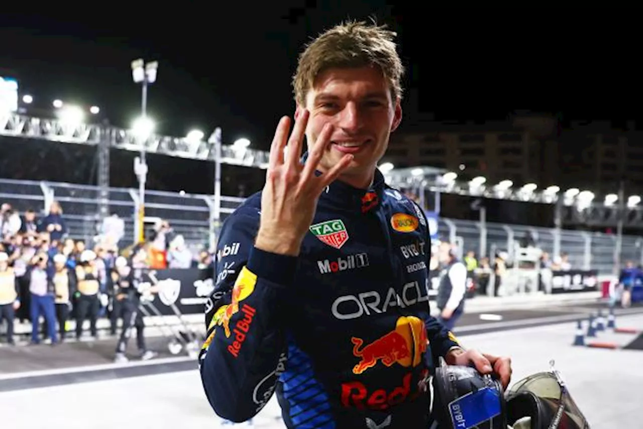 La saison du quatrième titre mondial de Max Verstappen en images