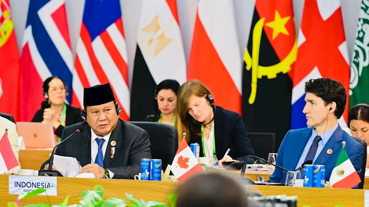 4 Hal yang Disampaikan Presiden Prabowo Subianto saat Hadiri KTT G20 Brasil