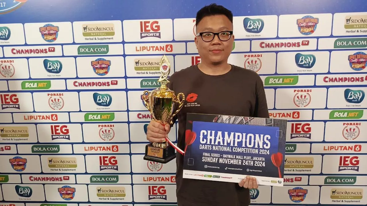 Benny Tandean, Indonesia's First National Dart Champion!